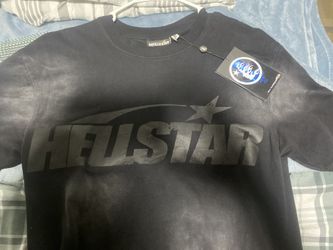 Hellstar Cracked Classic Logo Tee 'Black'