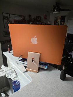 Apple iMac 24-inch m4 1tb Orange All-in-One Desktop