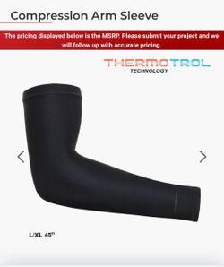 Thermotrol Compression Arm Sleeve