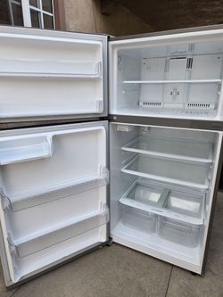 🥶3MONTHS WARRANTY 33X33X68 LG FRIDGE 23CUFT SILVER