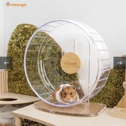 Silent hamster wheel
