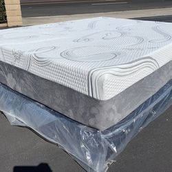 Cal King Organic  Cool Gel Memory Foam!•~•~•