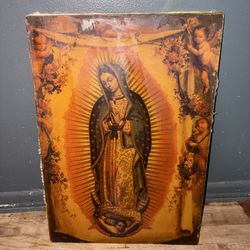 Virgin Mary Picture Frame