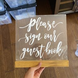 Please Sign Guestbook 