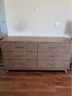 Queen Bed Frame with Dresser Set