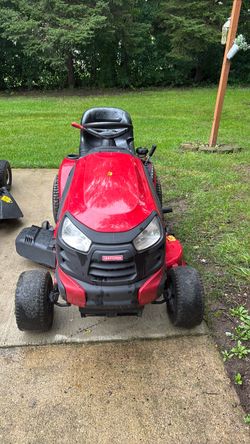Craftsman yt400 riding mower 24 horse power drive and cuts very smooth asking 475$