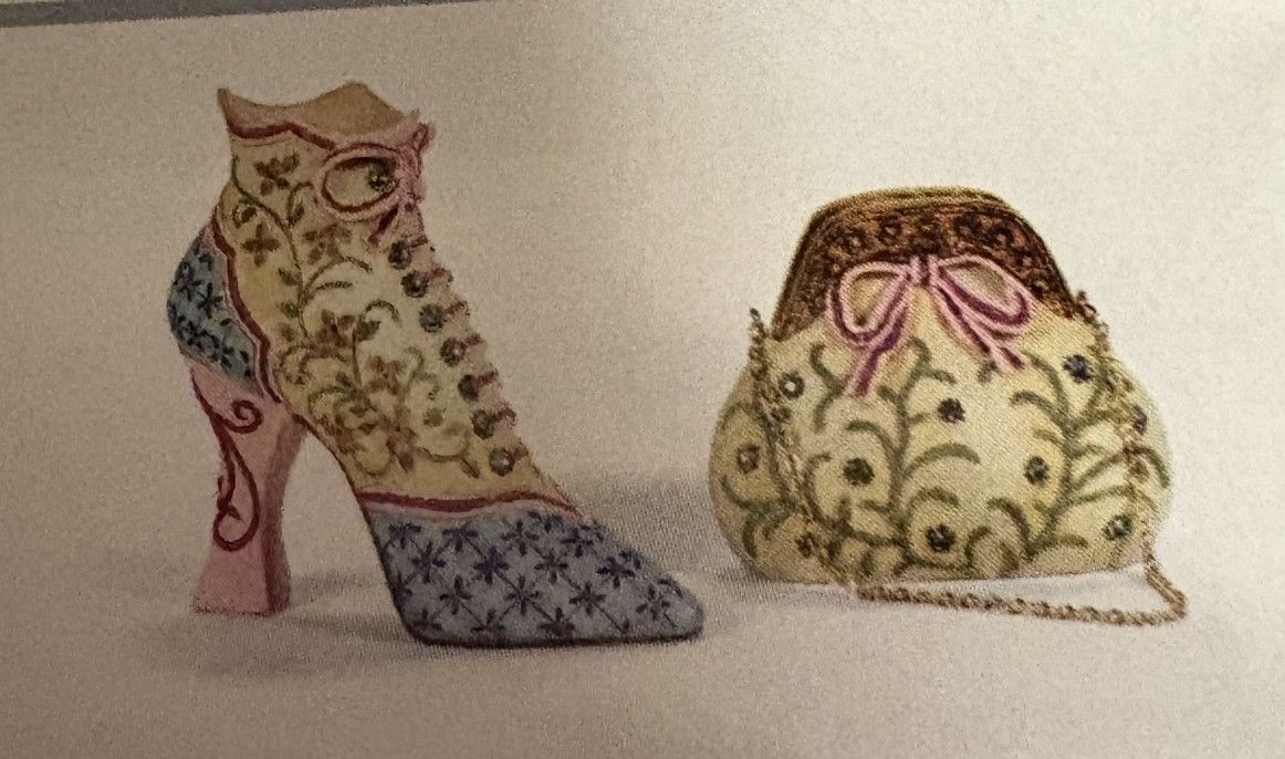 Home Interiors Boot 11145 Victorian Figurine Shoe Purse Lets Play Dress Up
