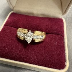 Marquee Cut Diamond Ring 