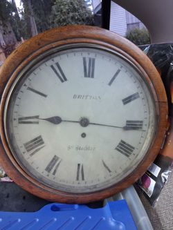 Small 1885 gra father clock