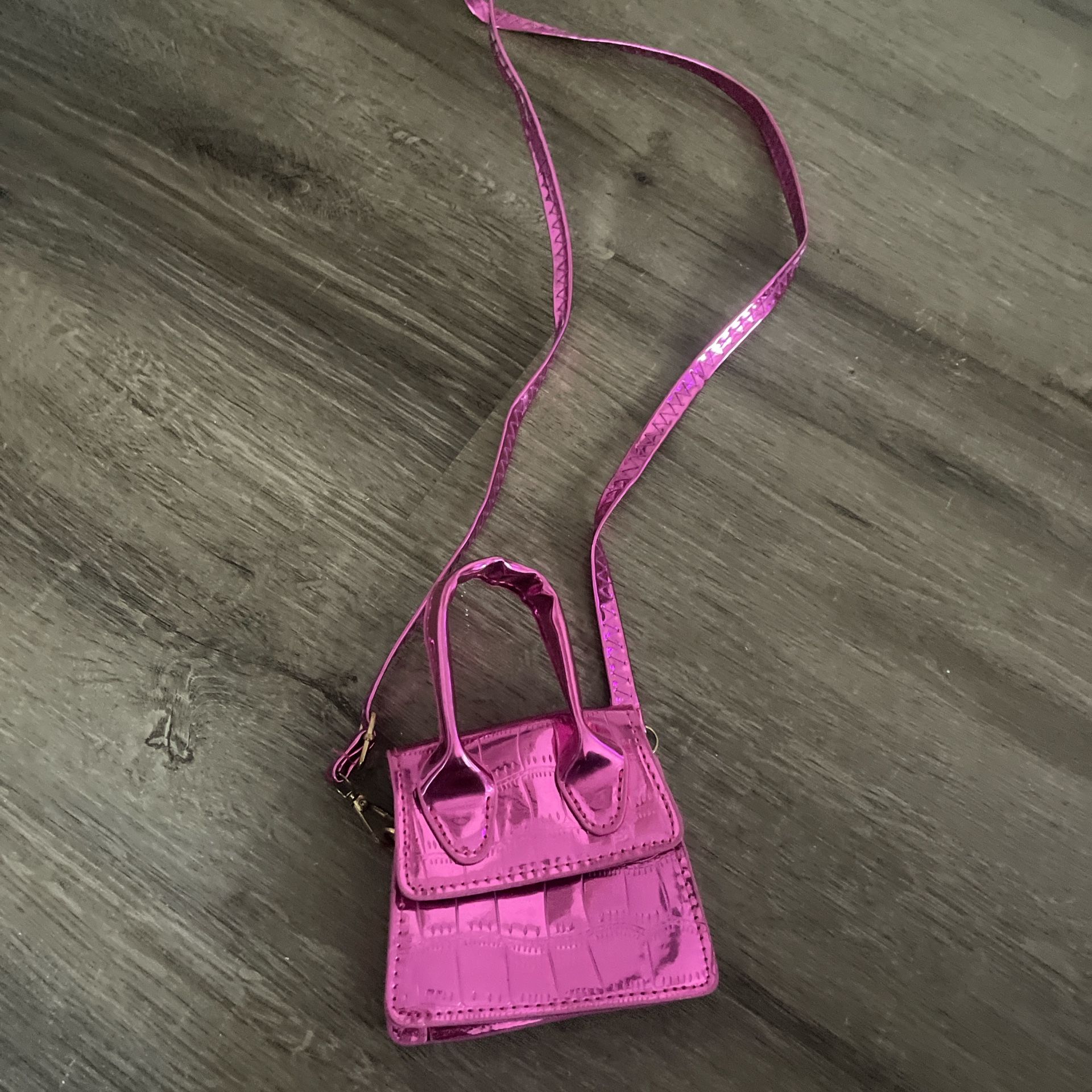 Pink Crossbody Bag