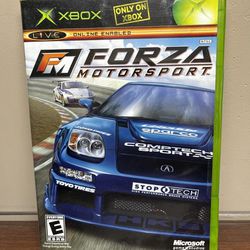 Microsoft Original Xbox FM Forza Motorsport Video Game - Tested & Working