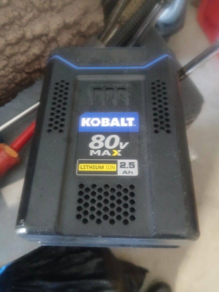 80v Kobalt Battery New