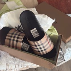 burberry slides