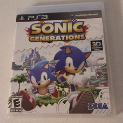 PS3 Sonic Generations