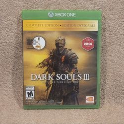 DARK SOULS III THE FIRE FADES EDITION (2016 XB1) DARKNESS EVIL FANTASY MICROSOFT XBOX ONE VIDEO GAME DISK DISC