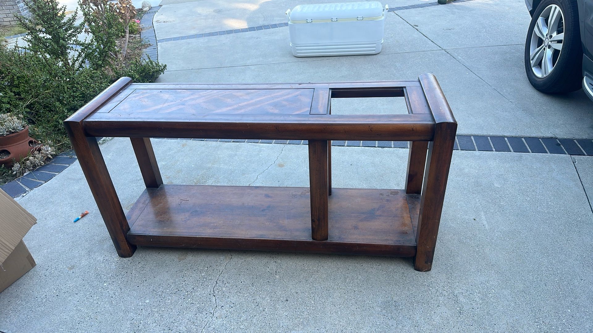 Solid Wood Console Table 