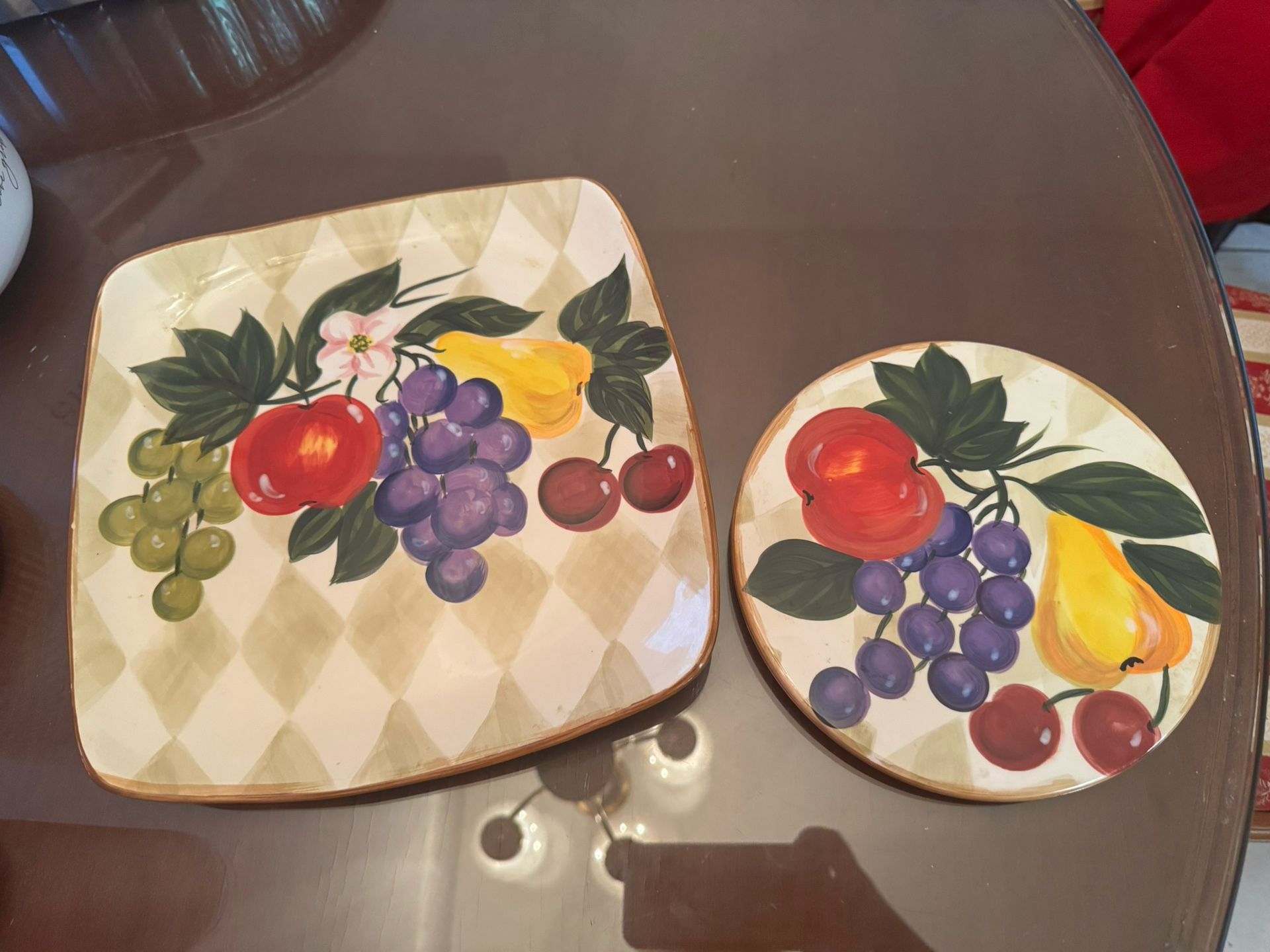 Grape Platter & Pot Holder  