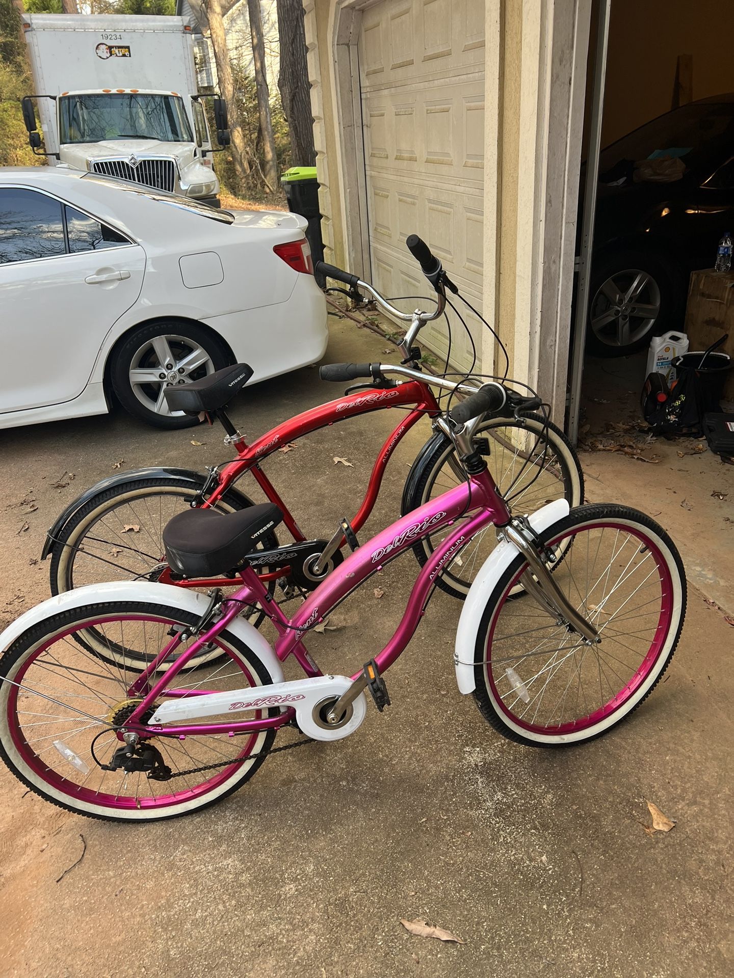 HIS and HERS Cruiser Bikes 