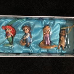 Disney ANIMATORS 5 ORNAMENTS SET  -More In Profile 🌲