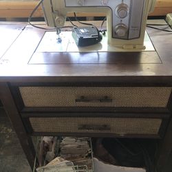Sears Kenmore Standing Sewing Machine 