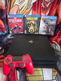 Sony Playstation 4 Pro 1TB with 3 Games