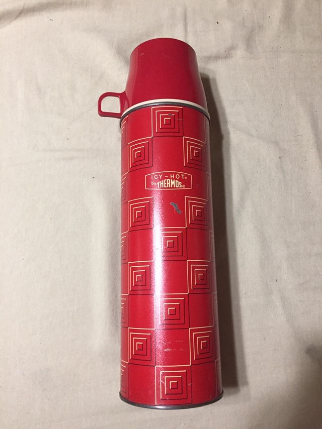 Vintage 70’s Thermos Bottle Hot/ Cold