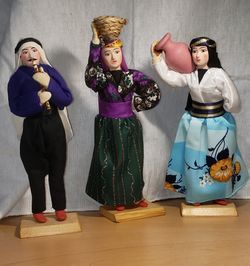 Dolls with Cultural Costumes