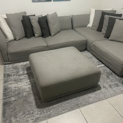 Grey Sectional Couch
