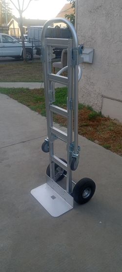 Uline aluminum convertible hand truck