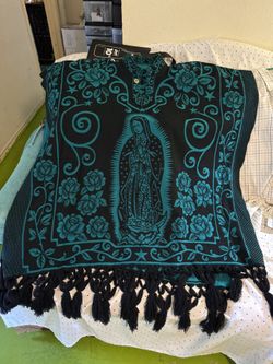 Women’s Or Men’s poncho of the Virgin Mary