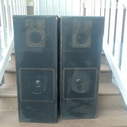 Old School Emerson Speakers