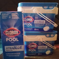 Clorox Chlorine Tablets 5lb. bucket 