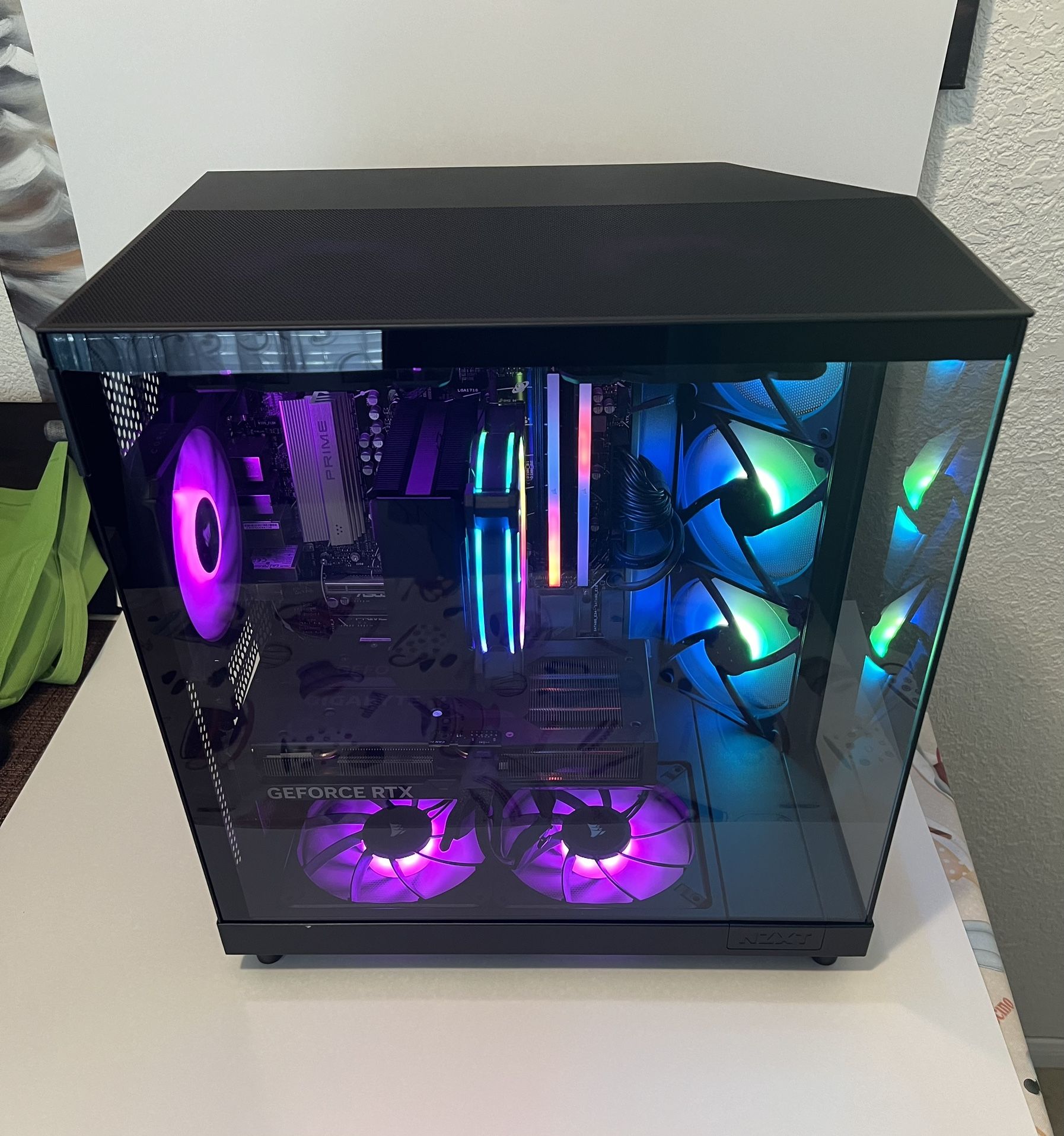 New Build High End Gamin PC Ryzen 7 7700 RTX 4070 Super 12GB Edition Amazing Gaming PC
