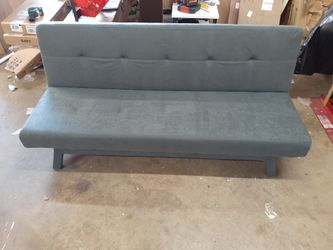 New assembled futon sofa gray see pictures for dimensions