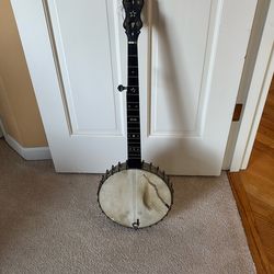 1800s Banjo. Frame In Good Shape. Needs Some Repair But Solid Built.