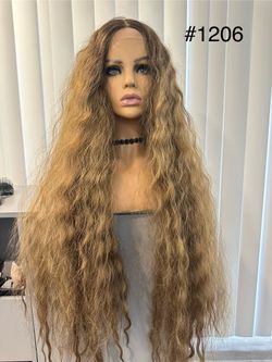 NEW LONG Long Curly Lace