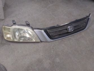 Honda Crv Right Headlamp And Grill 1999/ 2000 Style