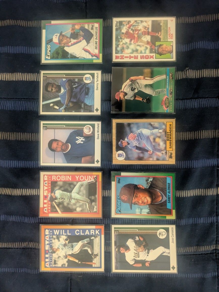 Baseball cards (10 PCs)
