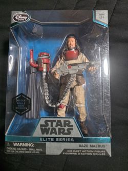 Star Wars Rogue One Baze Malbus Elite Series Die-Cast Figure