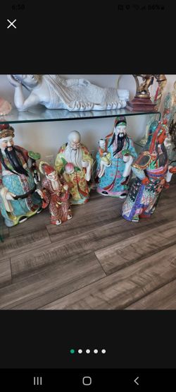 Reyes  Chinos De Porcelana 