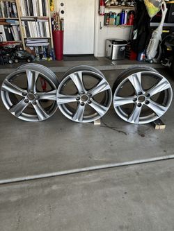 3 Lexus iS250 Rims