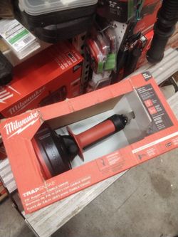 Milwaukee TrapSnake 25' Auger with Cable Drive