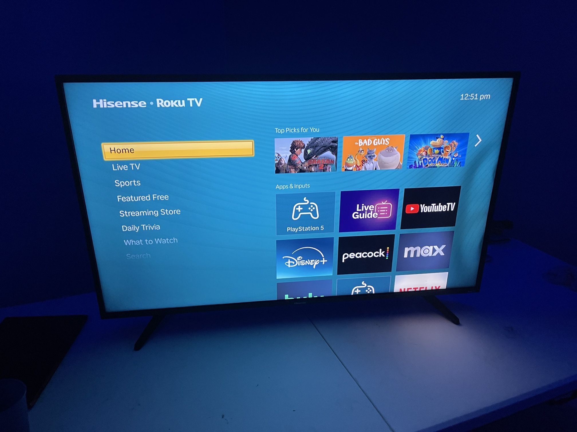45 Inch Roku Smart Tv