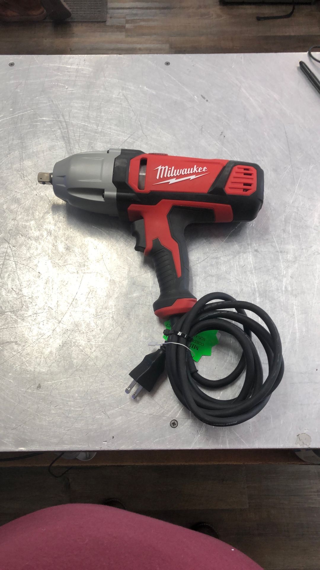 96091 Milwaukee 9070-20 Corded 120v 7amp 1/2” Square Pin Impact Wrench 575468