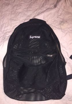 Supreme mesh back pack