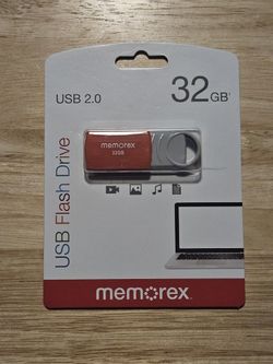 Memorex USB 2.0 32 GB Flash Drive USB 2.0 New Sealed