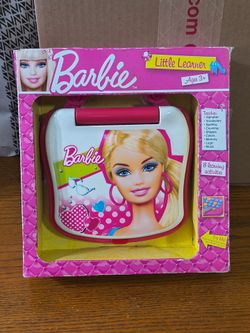 NEW, NRFB!! Barbie Little Learner Toy Laptop Mattel 2011 BJ68-11