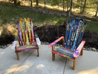 Ski Adirondack Chairs