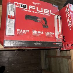 Milwaukee drill,nail gun and reciprocating saw