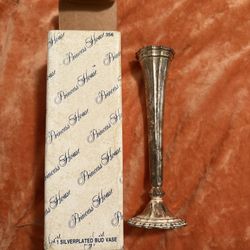Vintage Silver Plated Vase 